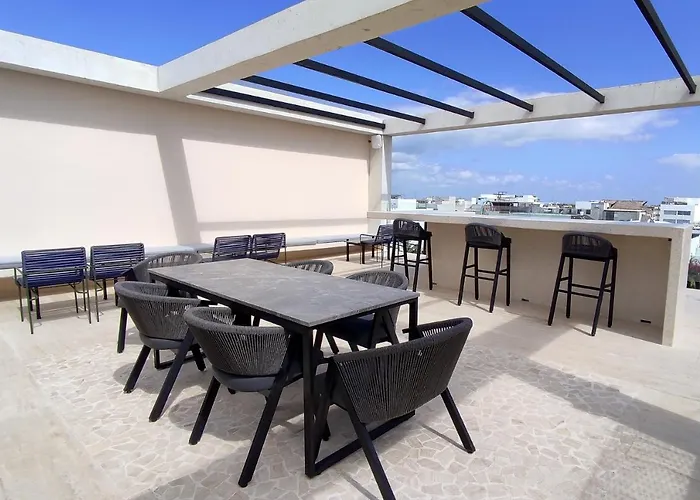 Apartahotel Modern 2 Story Loft With Rooftop Pool And Ocean Views Playa del Carmen