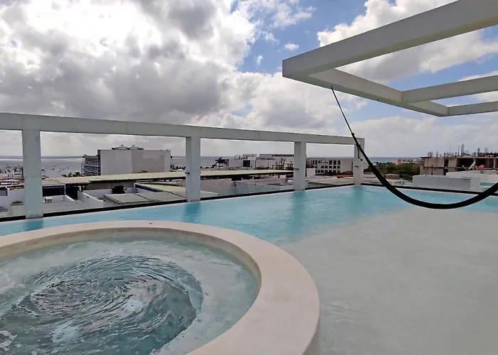 Apartahotel Modern 2 Story Loft With Rooftop Pool And Ocean Views